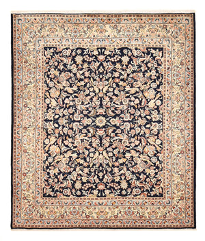 Persisk tæppe - Keshan - 238 x 205 cm - mørkeblå