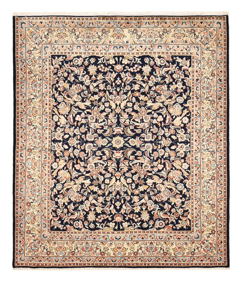 Persisk tæppe - Keshan - 238 x 205 cm - mørkeblå
