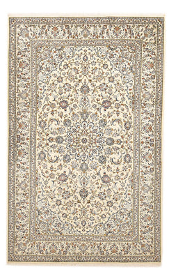 Persisk tæppe - Keshan - 223 x 139 cm - creme