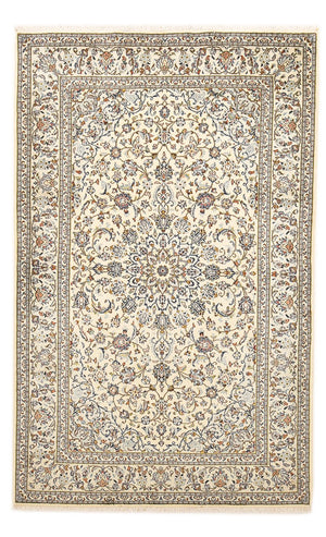 Persisk tæppe - Keshan - 223 x 139 cm - creme