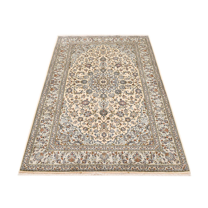 Persisk tæppe - Keshan - 223 x 139 cm - creme