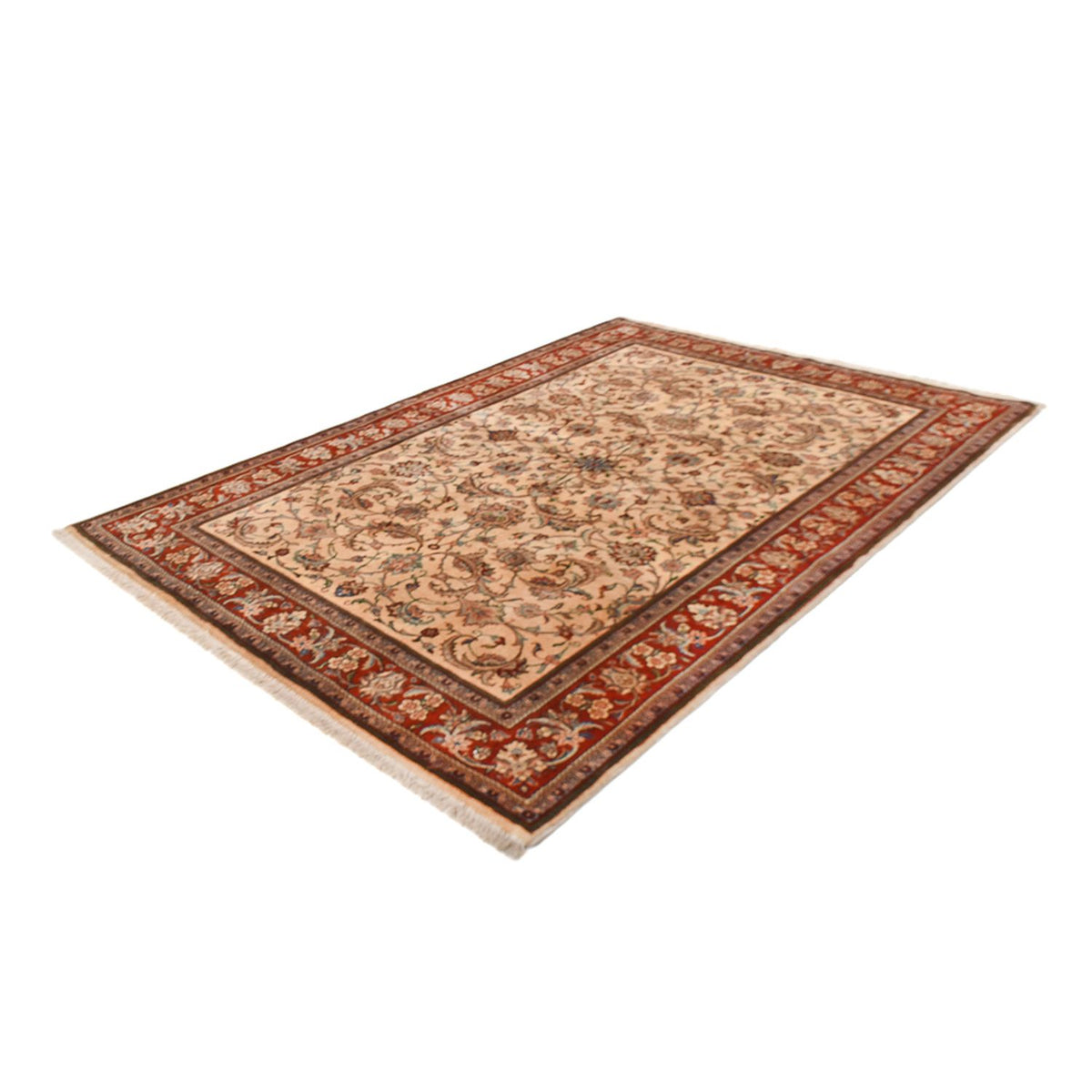 Persisk tæppe - Classic - 223 x 139 cm - lys beige