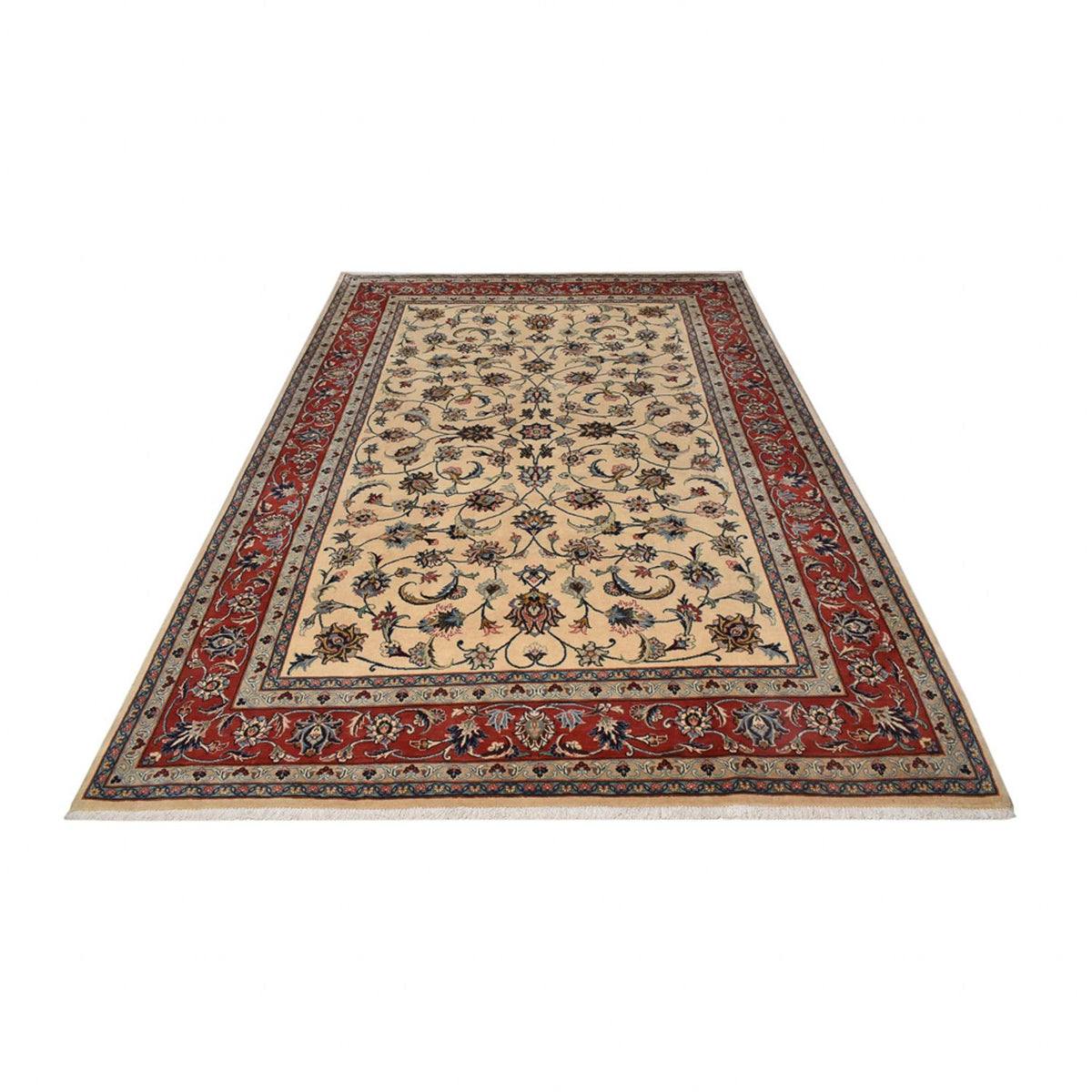 Persisk tæppe - Classic - 295 x 202 cm - lys beige