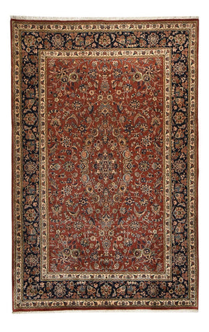 Persisk tæppe - Nomadisk - 296 x 194 cm - mørkerød