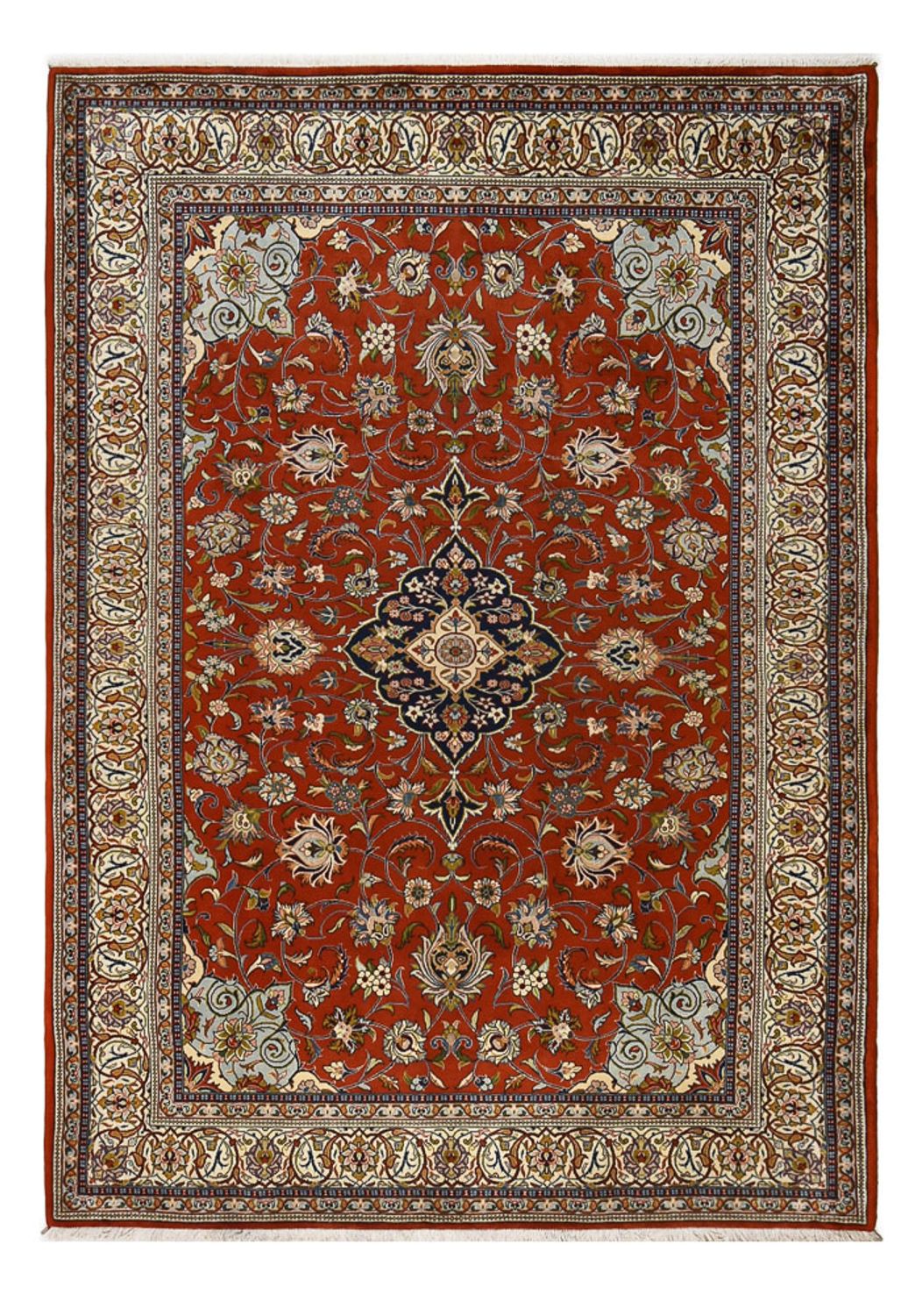 Persisk tæppe - Classic - 293 x 207 cm - mørkerød