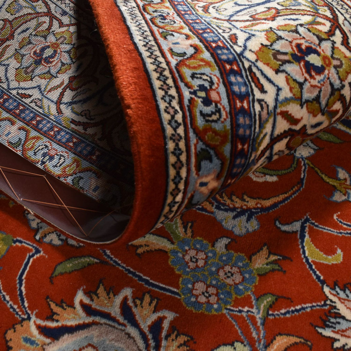 Persisk tæppe - Classic - 293 x 207 cm - mørkerød