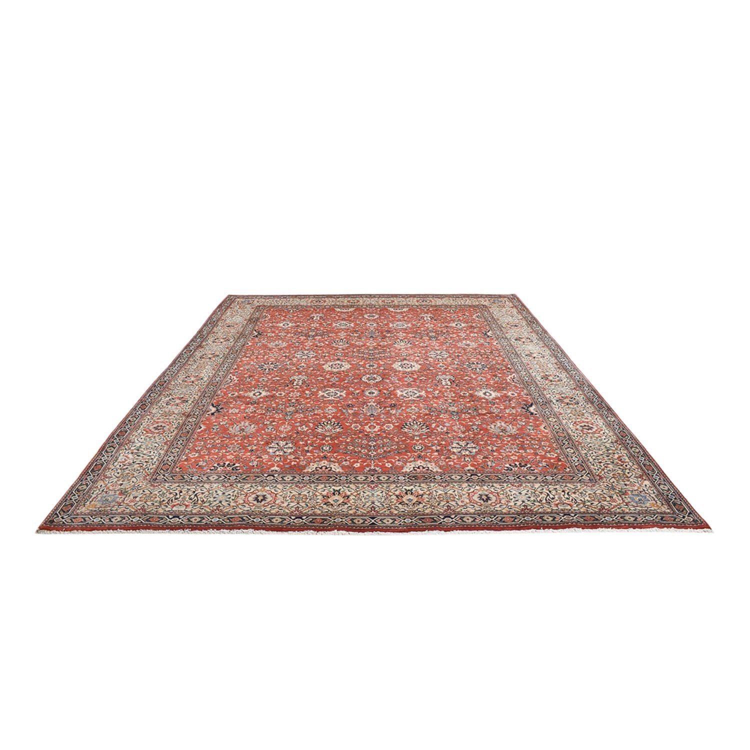Persisk tæppe - Classic - Royal - 380 x 297 cm - lysrød