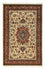 Persisk tæppe - Ghom - Royal - 202 x 131 cm - lys beige
