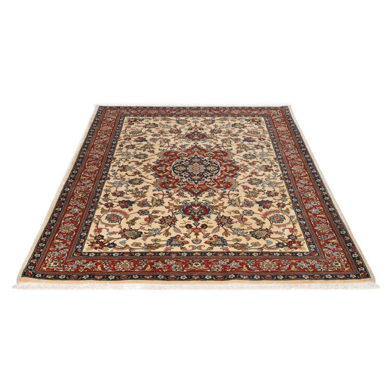 Persisk tæppe - Ghom - Royal - 202 x 131 cm - lys beige