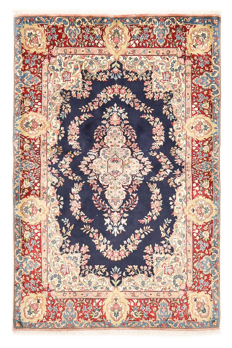 Persisk tæppe - Royal - 183 x 120 cm - mørkeblå