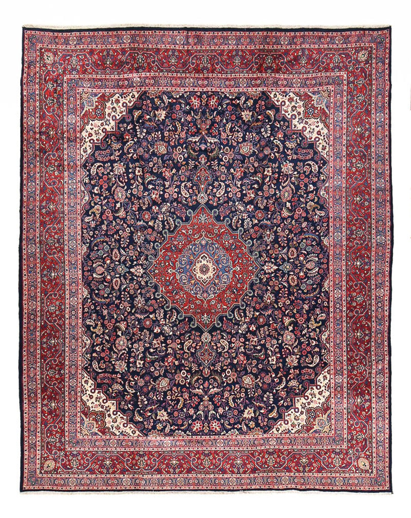 Persisk tæppe - Classic - 438 x 352 cm - mørkerød