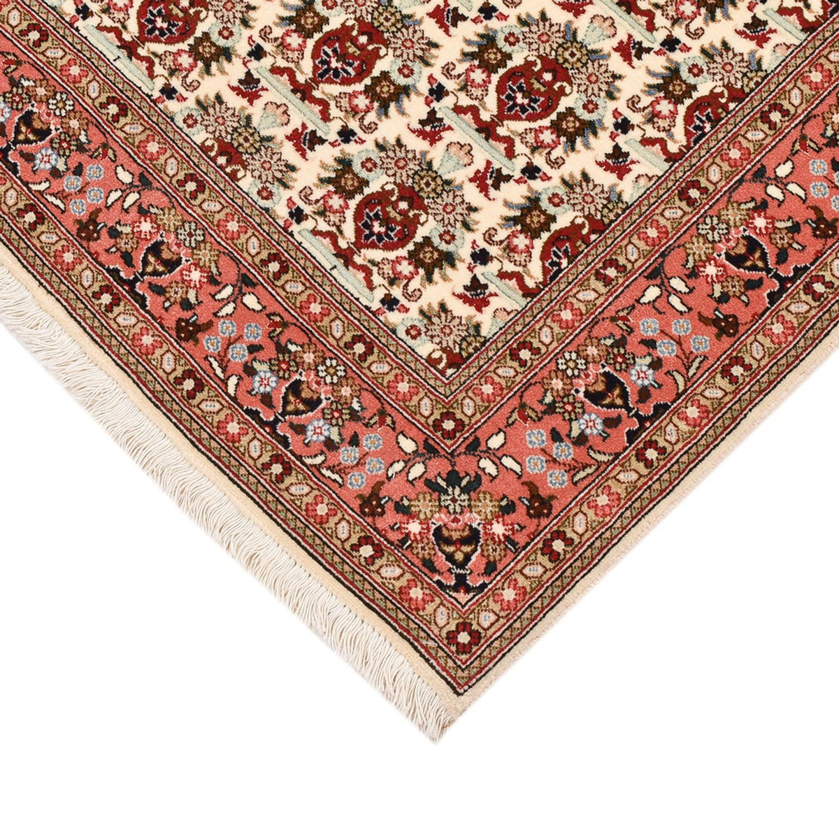 Persisk tæppe - Tabriz - Royal - 145 x 104 cm - creme
