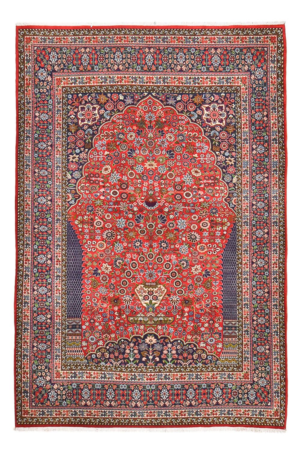 Persisk tæppe - Ghom - 295 x 190 cm - rød
