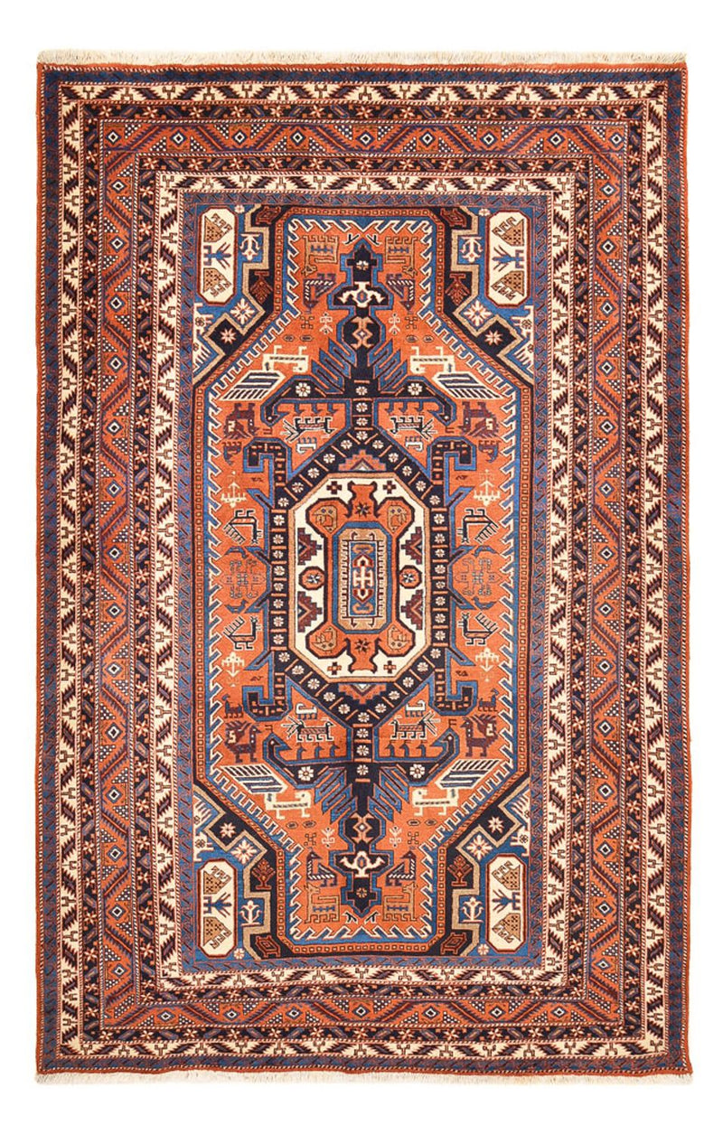 Persisk tæppe - Nomadisk - 267 x 175 cm - rust