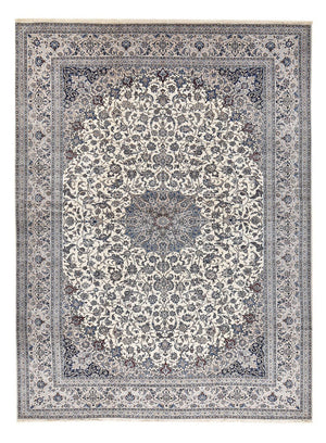 Persisk tæppe - Nain - Premium - 485 x 350 cm - creme