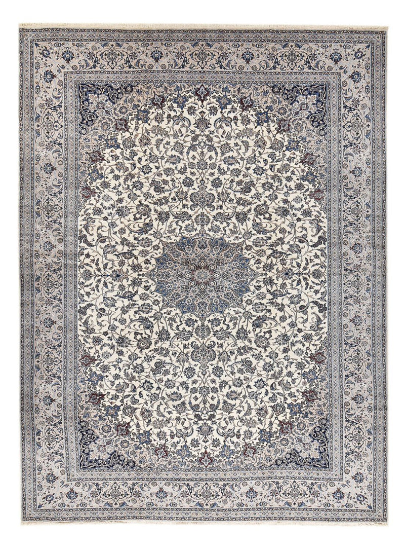 Persisk tæppe - Nain - Premium - 485 x 350 cm - creme