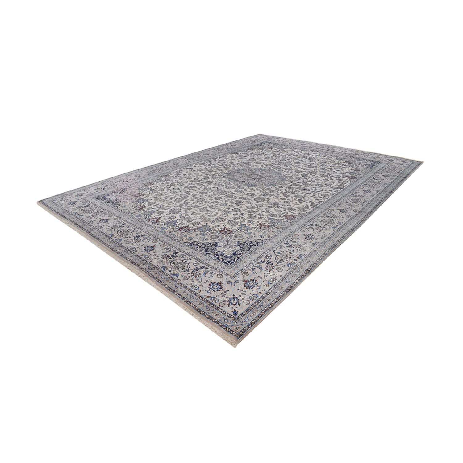 Persisk tæppe - Nain - Premium - 485 x 350 cm - creme