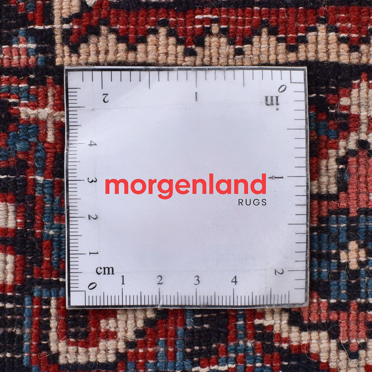 Persisk tæppe - Bijar - 384 x 261 cm - rød