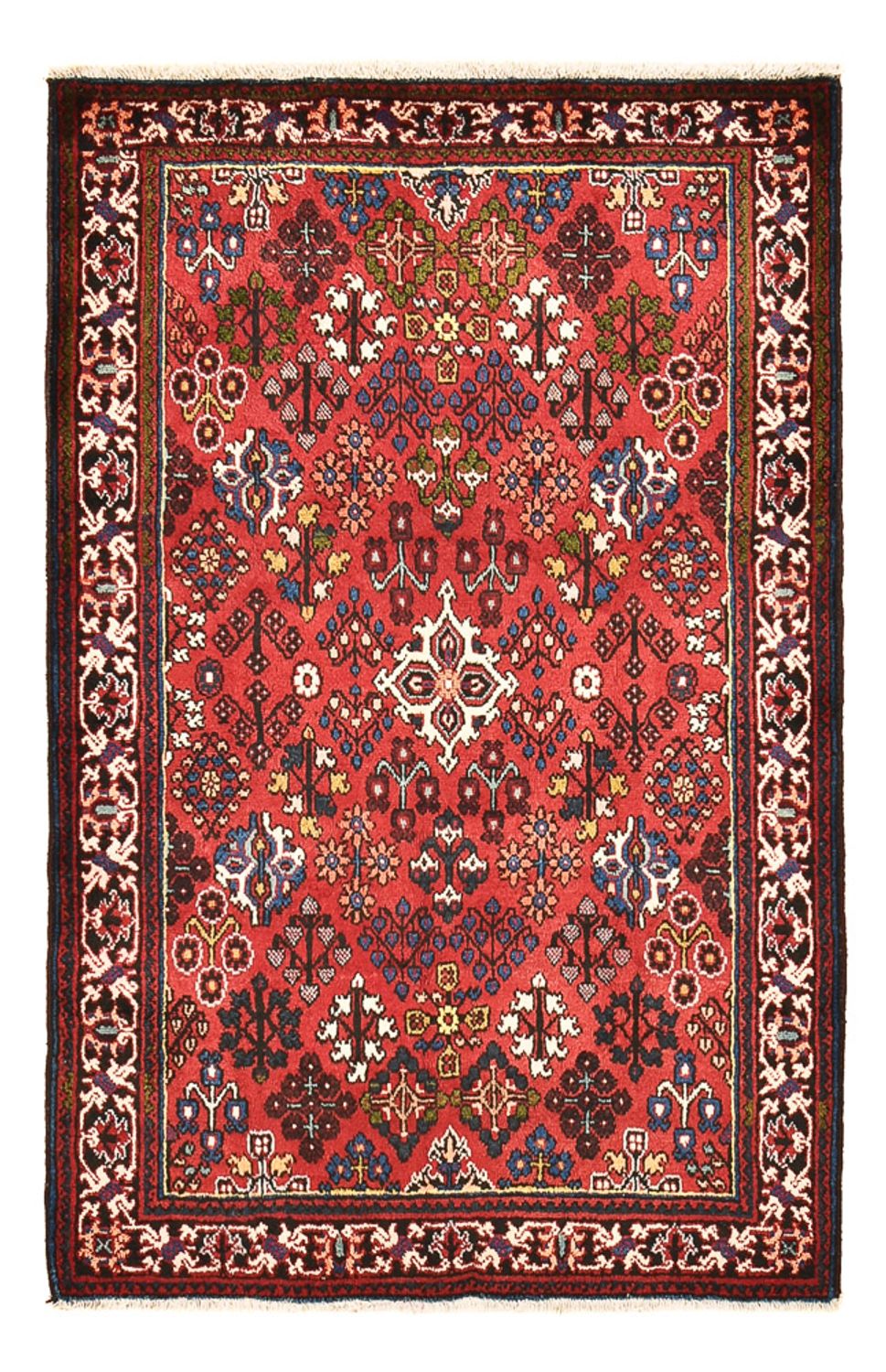 Persisk tæppe - Nomadisk - 164 x 110 cm - rød