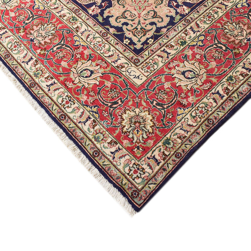 Persisk tæppe - Tabriz - Royal - 400 x 300 cm - mørkeblå