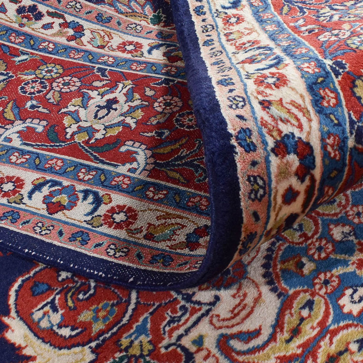 Persisk tæppe - Classic - 410 x 305 cm - mørkeblå