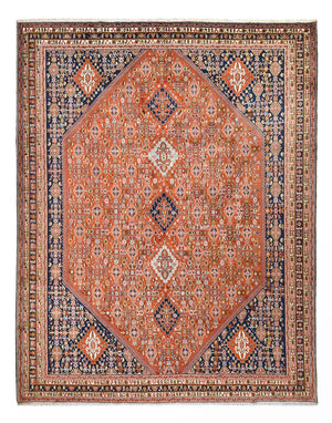 Gabbeh-tæppe - Kashkuli Persisk - 380 x 294 cm - rust
