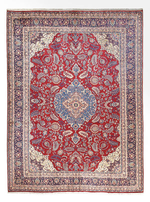 Persisk tæppe - Classic - 410 x 303 cm - rød