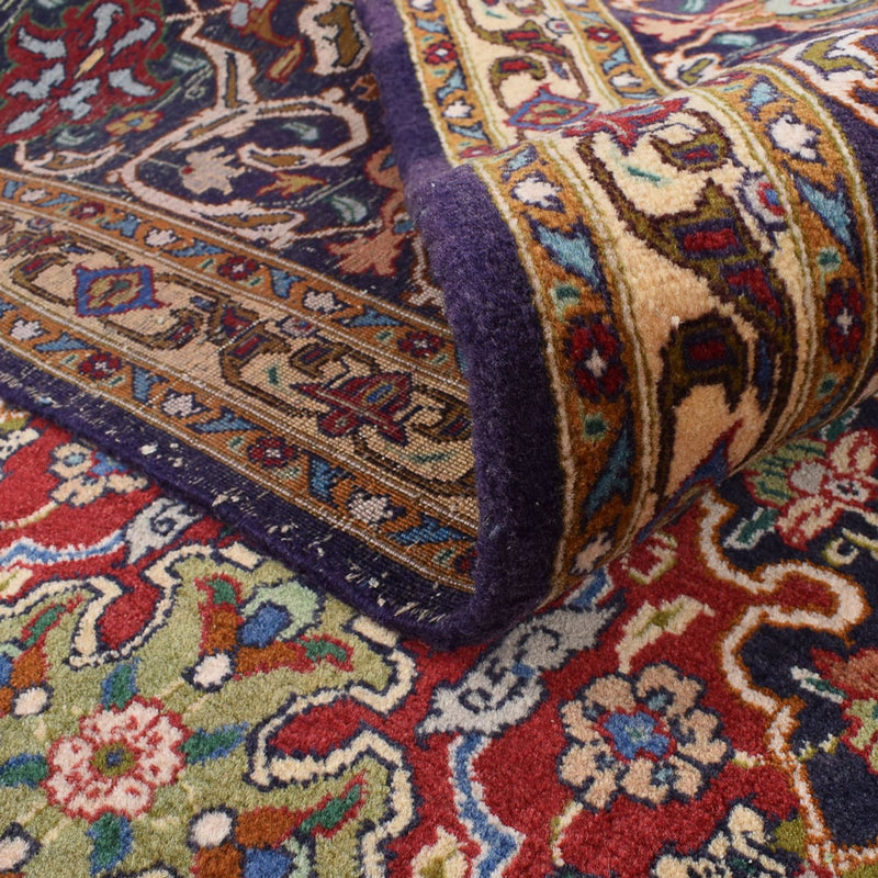 Persisk tæppe - Tabriz - Royal - 351 x 248 cm - lysrød