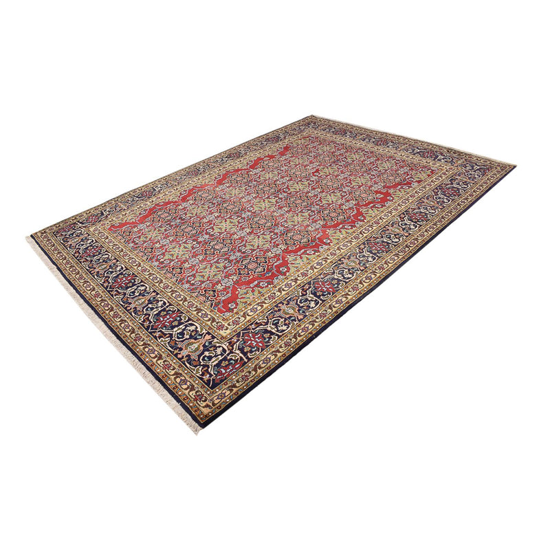 Persisk tæppe - Tabriz - Royal - 351 x 248 cm - lysrød