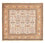 Persisk tæppe - Classic firkantet  - 200 x 200 cm - creme