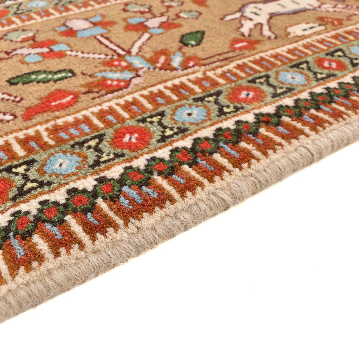 Persisk tæppe - Classic firkantet  - 200 x 200 cm - creme