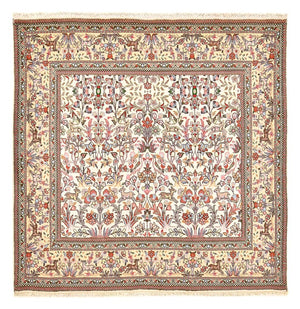 Persisk tæppe - Classic firkantet  - 212 x 205 cm - creme