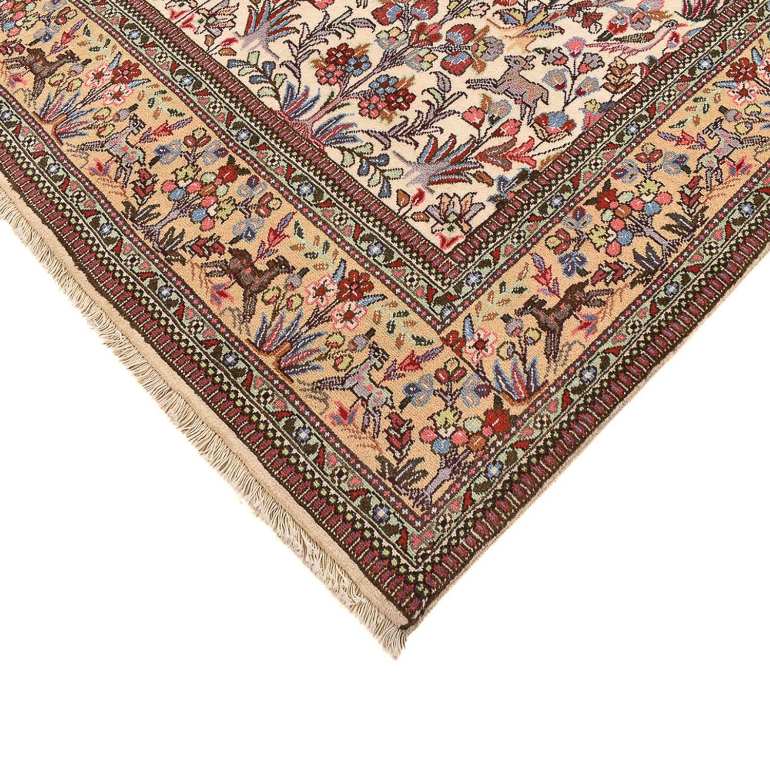 Persisk tæppe - Classic firkantet  - 212 x 205 cm - creme