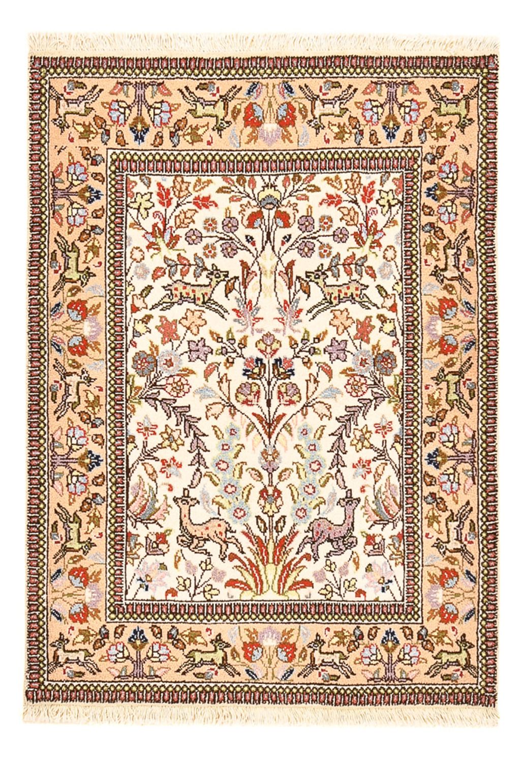 Persisk tæppe - Classic - 150 x 100 cm - lys beige