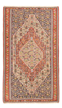 Kelim-tæppe - orientalsk - 255 x 143 cm - mørk beige
