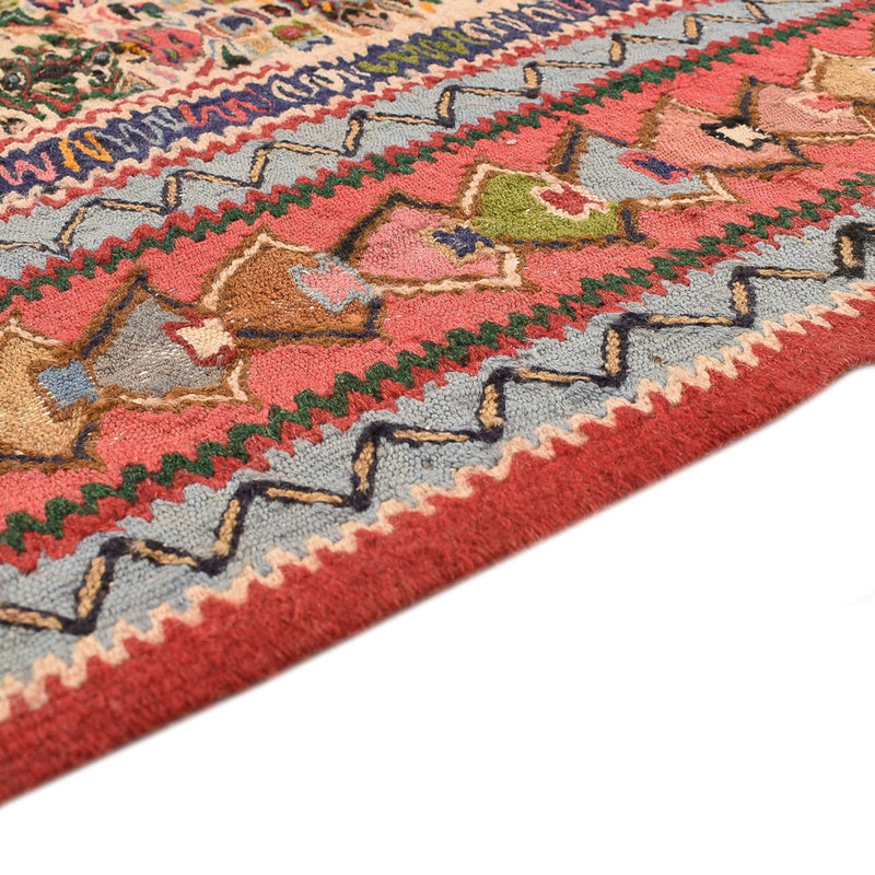Kelim-tæppe - orientalsk - 255 x 143 cm - mørk beige