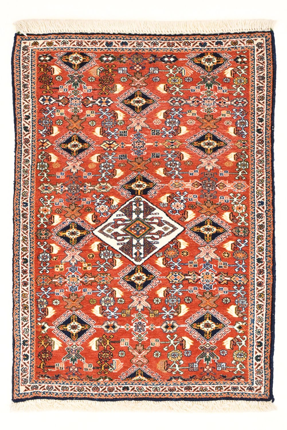 Gabbeh-tæppe - Kashkuli Persisk - 88 x 61 cm - flerfarvet