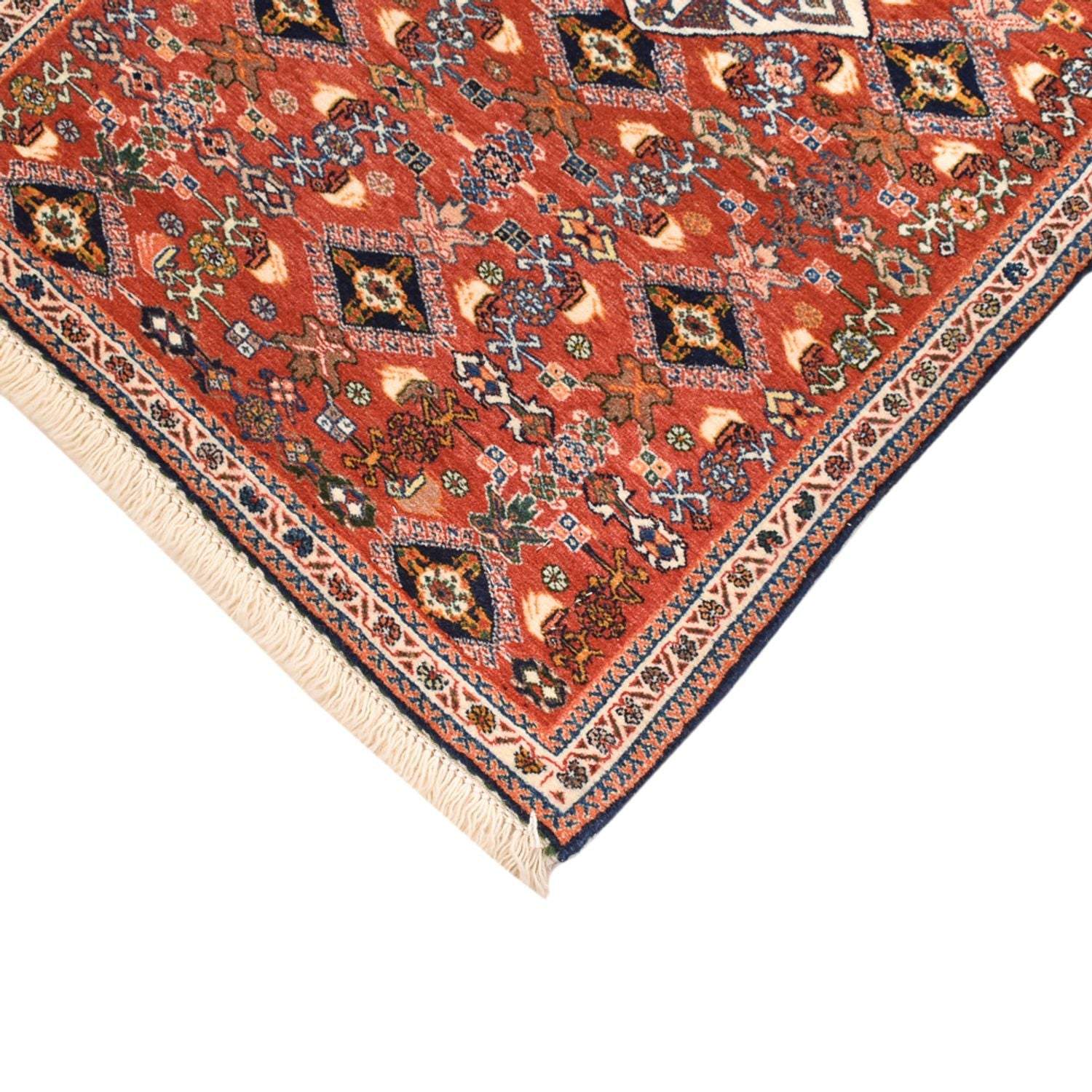 Gabbeh-tæppe - Kashkuli Persisk - 88 x 61 cm - flerfarvet