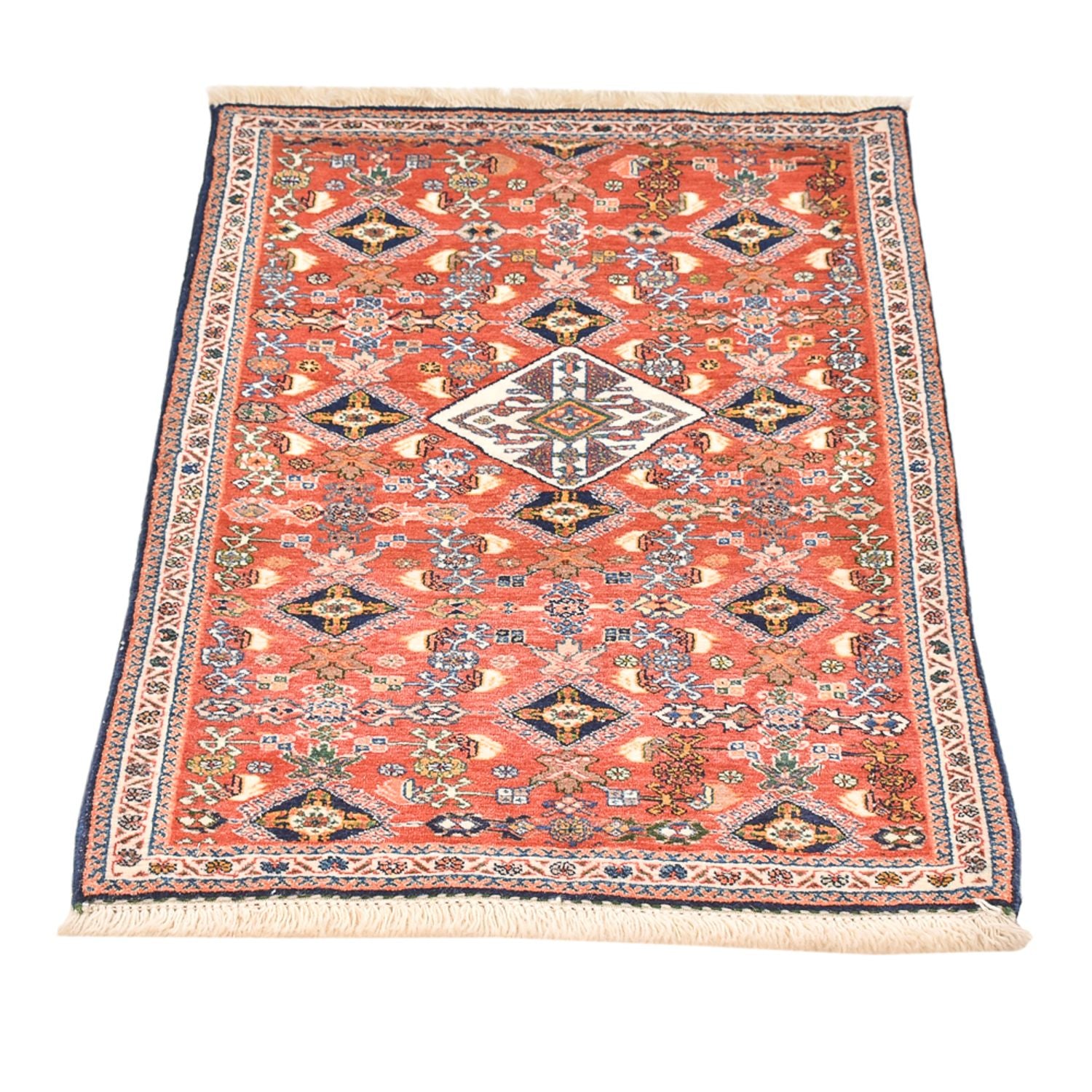 Gabbeh-tæppe - Kashkuli Persisk - 88 x 61 cm - flerfarvet