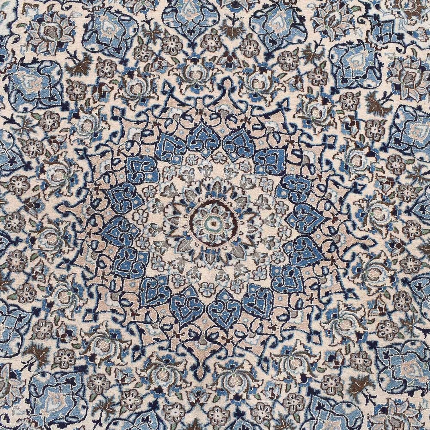 Persisk tæppe - Nain - Royal - 605 x 403 cm - creme
