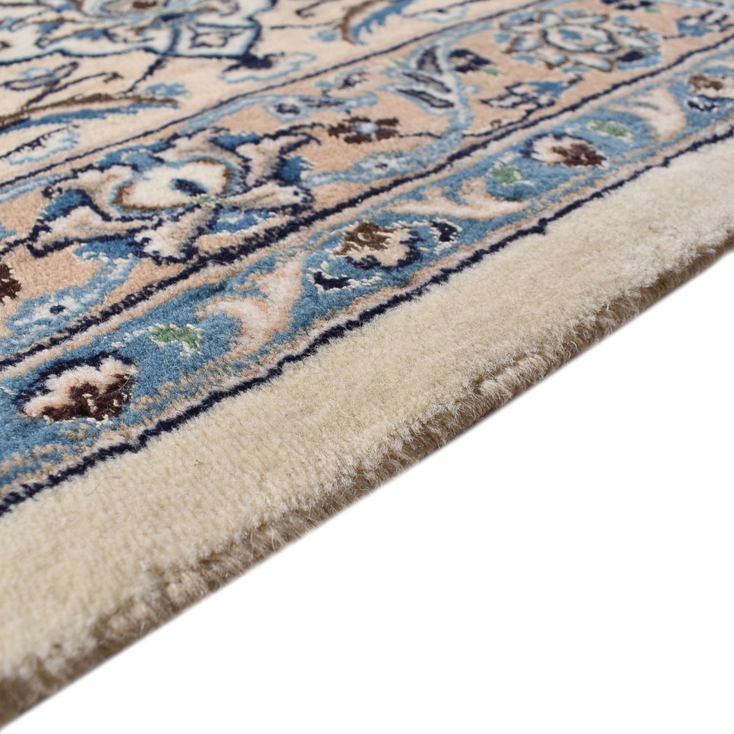 Persisk tæppe - Nain - Royal - 605 x 403 cm - creme
