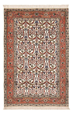 Persisk tæppe - Nomadisk - 230 x 145 cm - lysrød