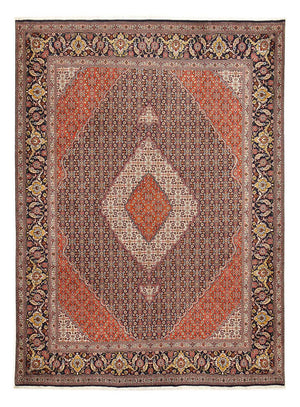Persisk tæppe - Tabriz - Royal - 382 x 294 cm - vin rød