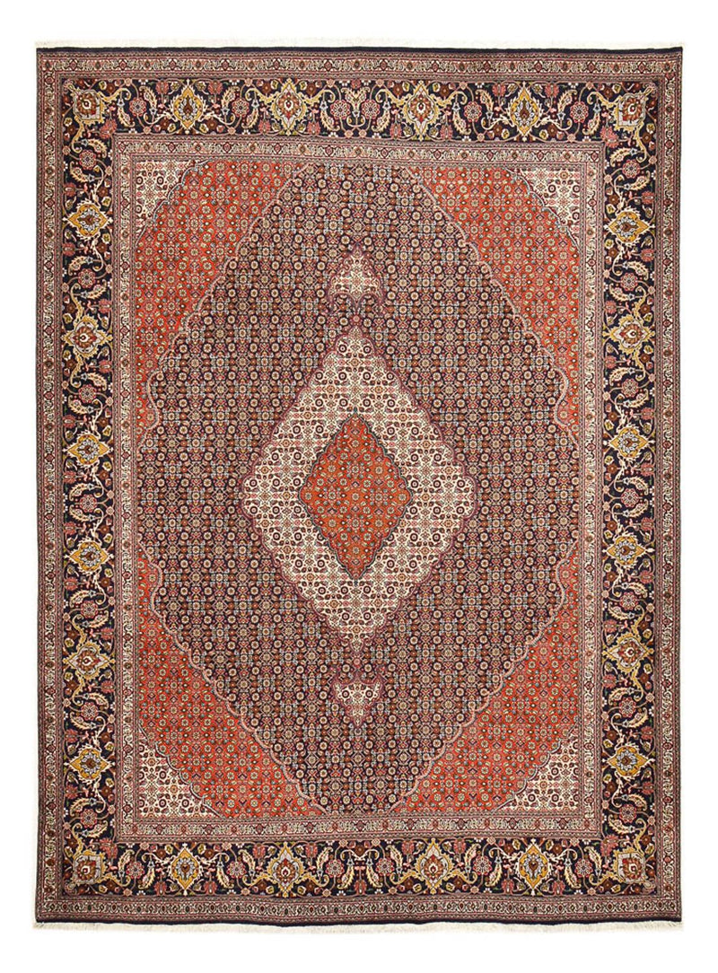 Persisk tæppe - Tabriz - Royal - 382 x 294 cm - vin rød