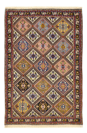 Gabbeh-tæppe - Kashkuli Persisk - 144 x 97 cm - flerfarvet