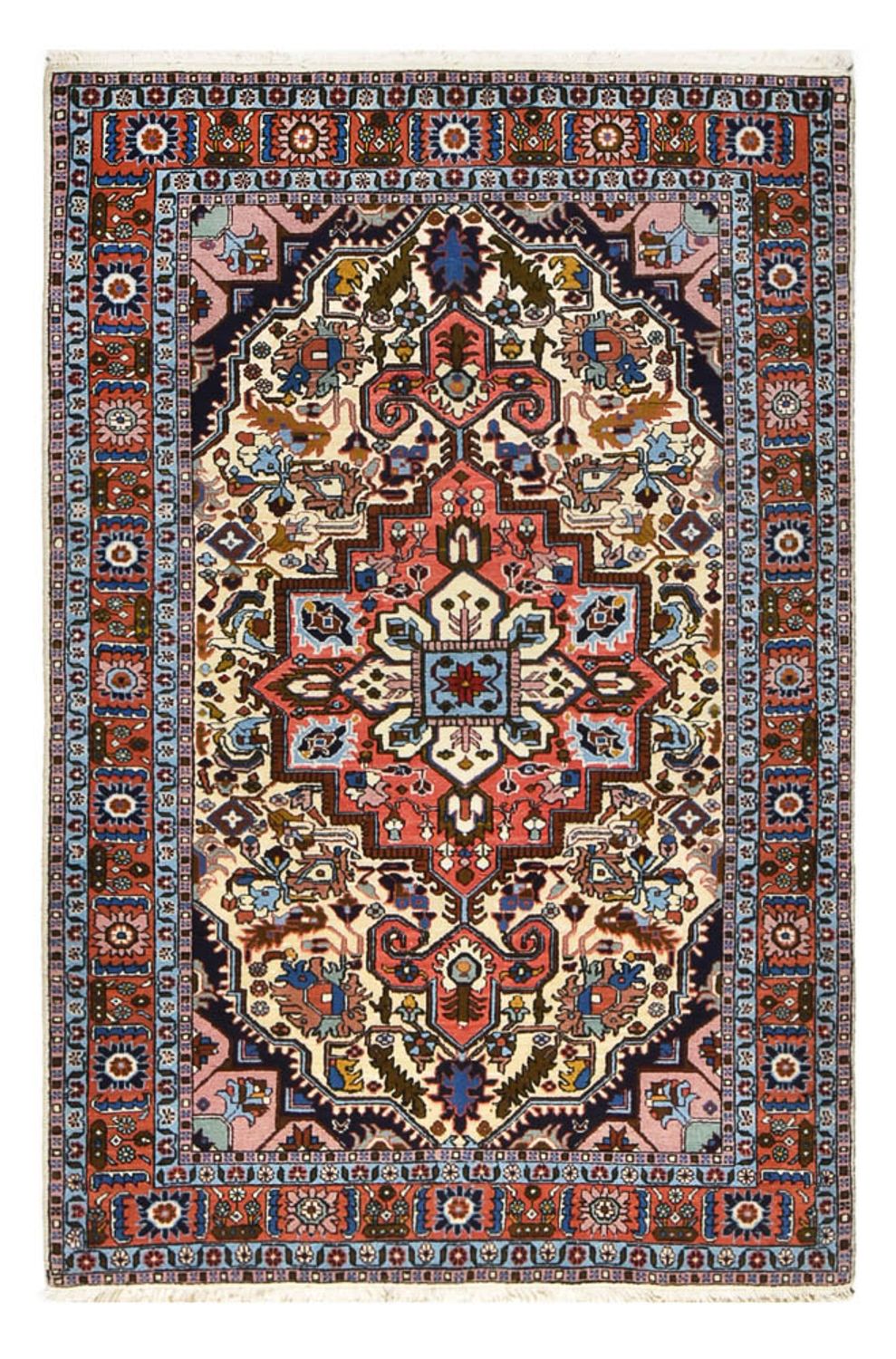 Persisk tæppe - Nomadisk - 208 x 136 cm - flerfarvet