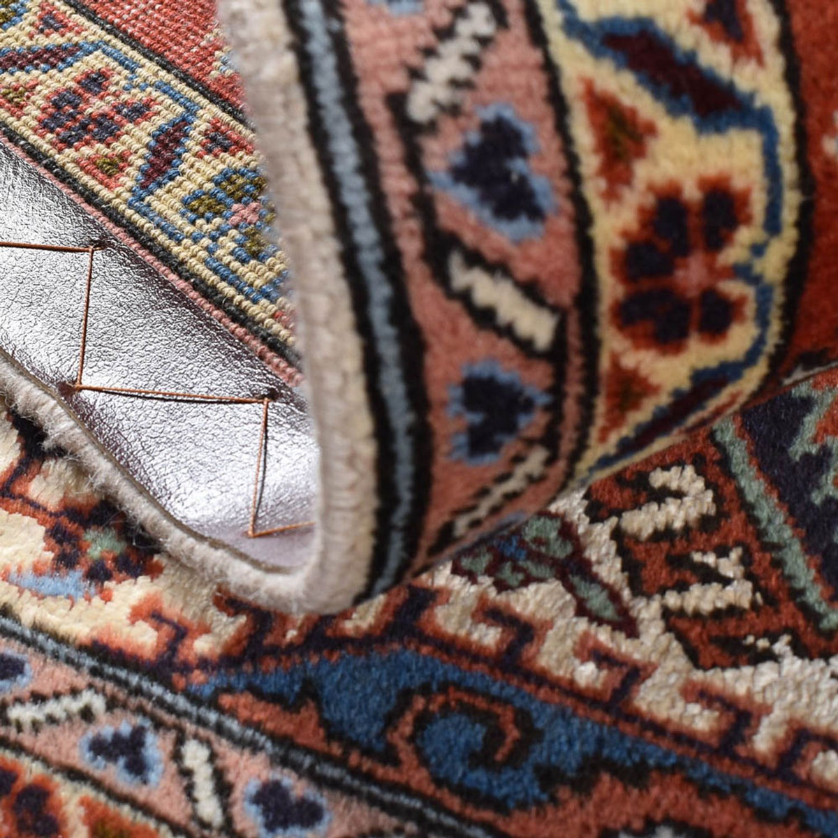 Persisk tæppe - Nomadisk - 208 x 136 cm - flerfarvet