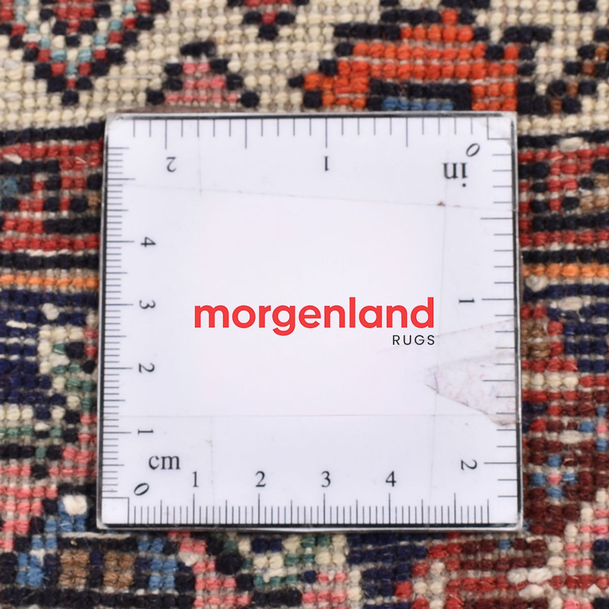 Persisk tæppe - Nomadisk - 125 x 71 cm - terrakotta