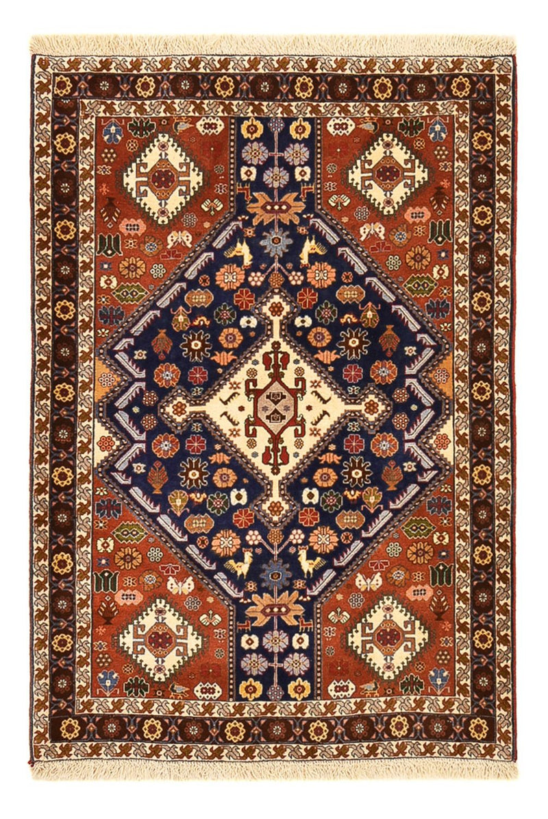 Gabbeh-tæppe - Kashkuli Persisk - 148 x 103 cm - flerfarvet