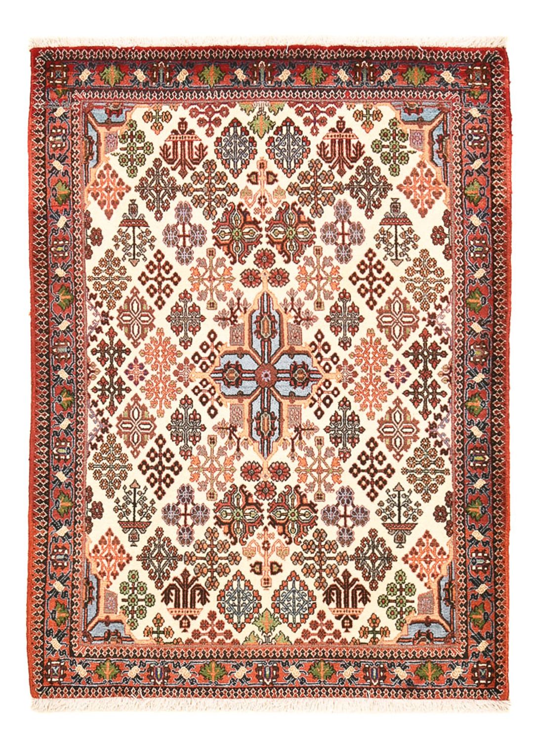 Persisk tæppe - Nomadisk - 160 x 115 cm - flerfarvet
